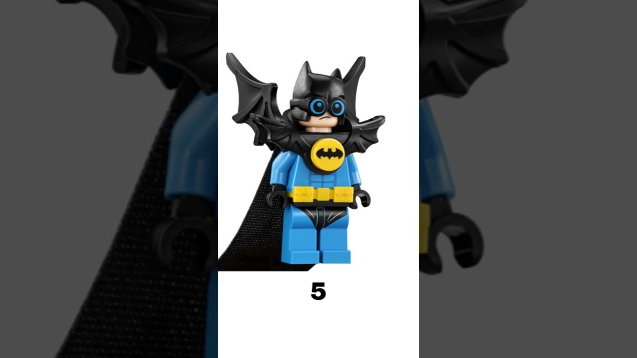 Every LEGO Nightwing Minifigure Ranked Shorts