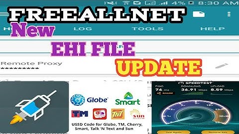 HTTP INJECTOR EHI FILE | NEW UPDATE | FREEALLNET TUTORIAL