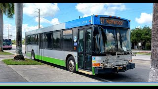 Miami Dade Transit bus action around the city  2022 edition part 2.