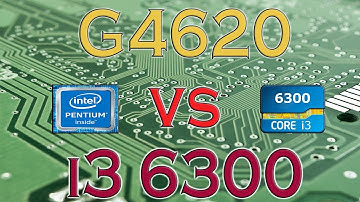 G4620 vs i3 6300 - BENCHMARKS / GAMING TESTS REVIEW AND COMPARISON / Kaby Lake vs Skylake