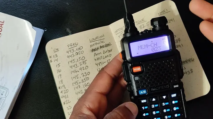 Emergency Communications | How to Program Baofeng UV-5R for Repeaters & Simplex without a Cable