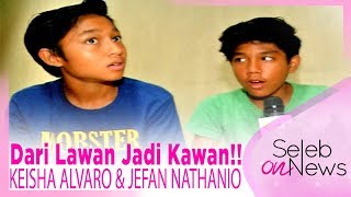 Dari Lawan Jadi Kawan!! KEISHA ALVARO & JEFAN NATHANIO Di Tendangan Garuda - SLEEB ON NEWS