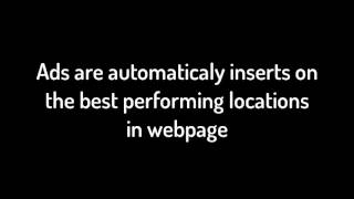Adsense -New Feature "QuickStart Ads" To Insert Ads Automatically