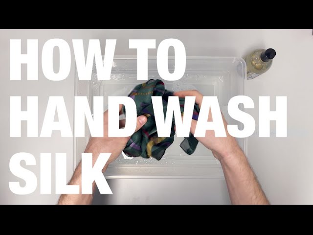 Can I wash a silk bandeau scarf by hand? (more in comments) : r