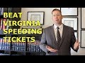How to Beat Virginia Speeding Tickets -  Va. Traffic Attorney Explains