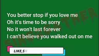 | Stop Lyrics | Joe Bonamassa Lyrics | On Screen Lyrics