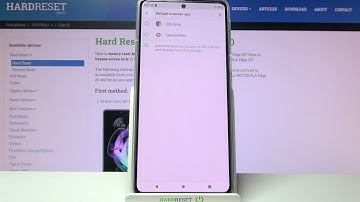 How to Change Default Apps in MOTOROLA Edge 20  - Customize Default Apps