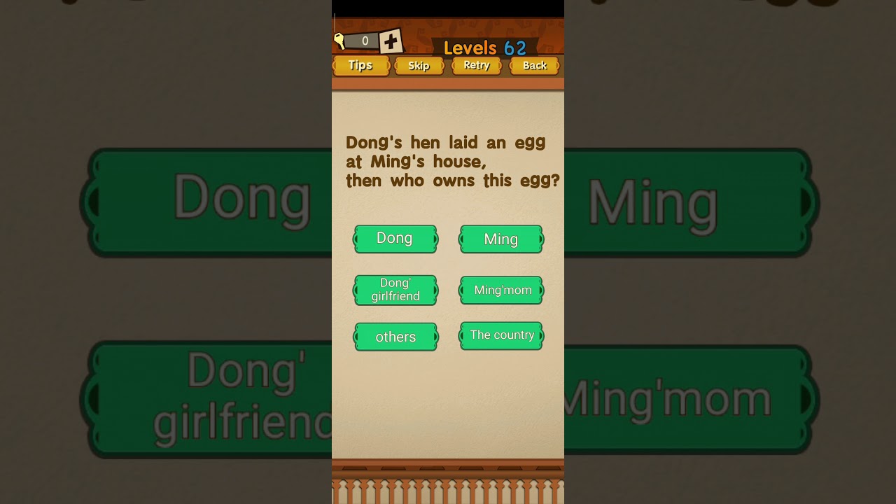 Super Brain Level 62 Walkthrough