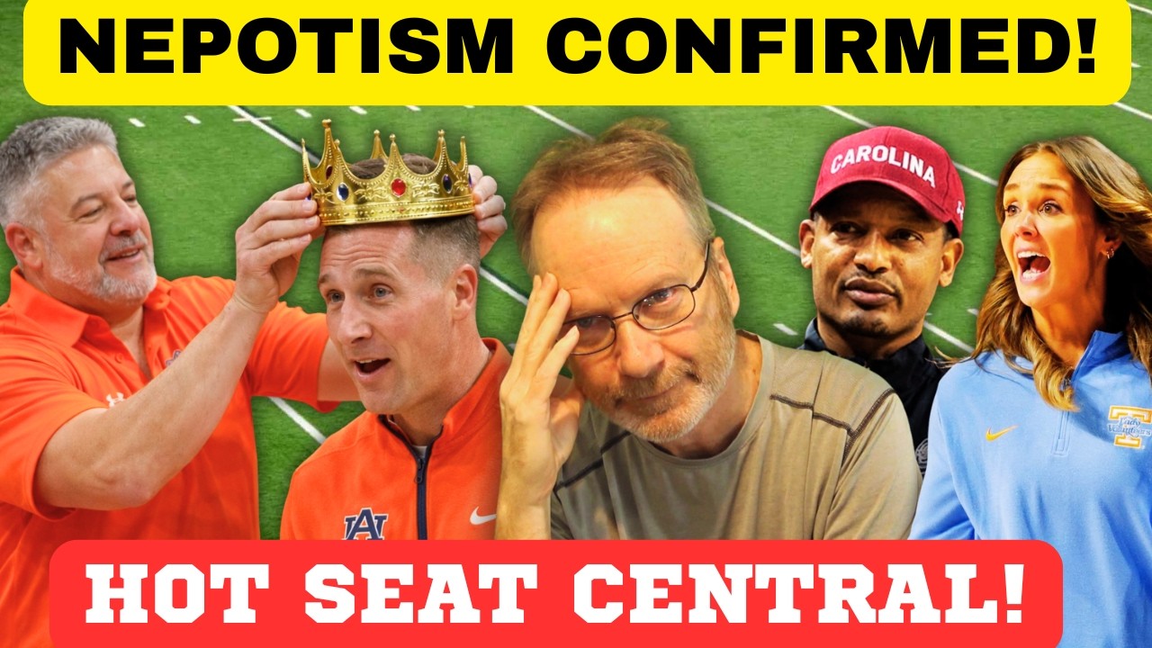 Bruce says it OUT LOUD!!! Hot seat! Tennessee Football, Auburn basketball, South Carolina, SEC