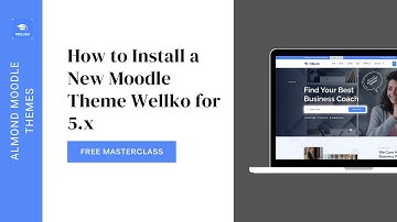 How to Install a New Moodle Theme Wellko for 4.x, 5.x