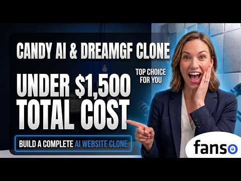 Cost to Build a Candy AI or DreamGF Clone ($1,500) | Fanso.io