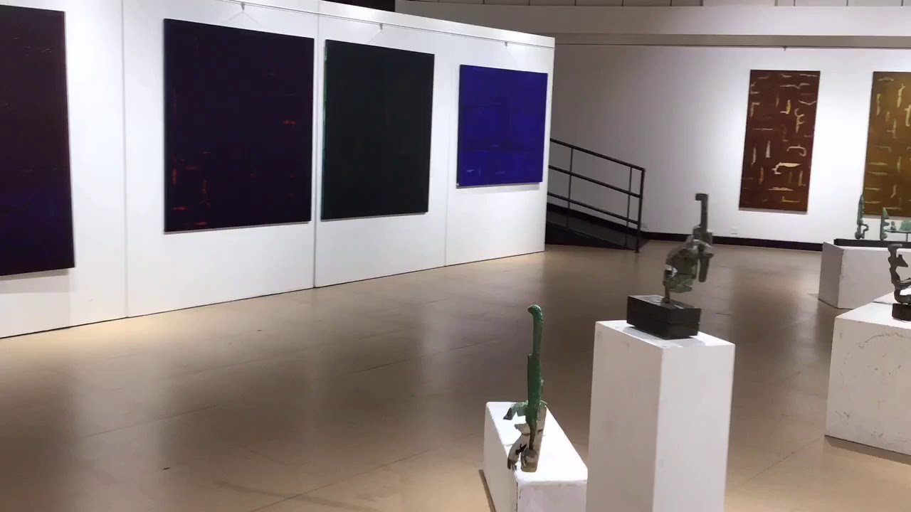 Para solo show at jehangir art gallery Mumbai India - YouTube