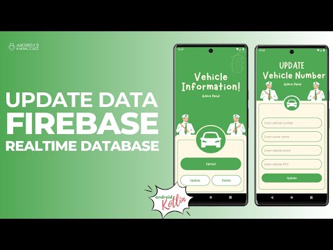 Update Data in Firebase Realtime Database in Android Studio | CRUD - Update | Kotlin