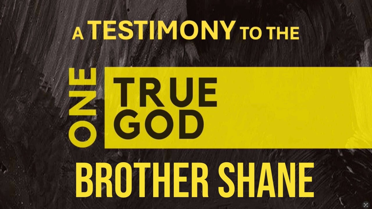 Shane Shares His Testimony