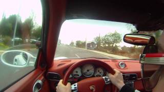 Porsche 911 997 Turbo Against Bike Acceleration(a small race with a 