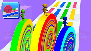 Layers Roll- Android Gameplay I All Levels iOS, Android Walkthrough Mobile game Update level 81