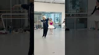 Sofiane Sylve coaching OBT Principal Dancer Carly Wheaton | THE SLEEPING BEAUTY