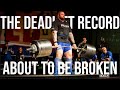 Deadlift Record will FALL I Arnold Strongman Classic Max Elephant Bar Deadlift Training