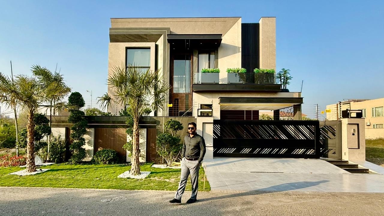 1 Kanal Brand New Modern House for Sale in R Block Phase 7 DHA Lahore   Iconic Homes