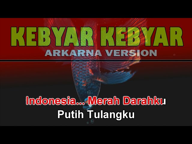 (KARAOKE ROCK) KEBYAR KEBYAR - ARKARNA VERSION class=