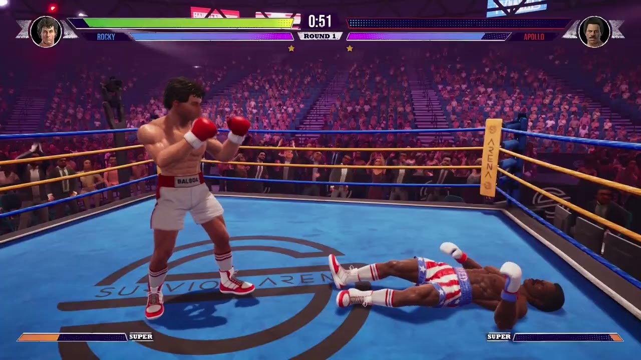 Rocky Balboa V S Apollo Creed ;)