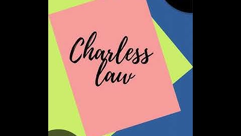 Charles law | Experimental verification of Charles law | Powerpoint slides | #shorts