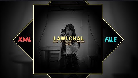 Mizo hla thar - Lawi chal // Alight motion xml file check description box,👇🔰 #xml_file #mizo