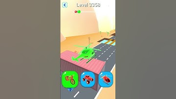 🔥 Shape - Shifting & Transform The Character 👀 Level - 3358 #shapeshifting #gameplay #shorts #viral