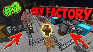 ВЫЖИВАНИЕ В SKY FACTORY НА СЕРВЕРЕ KABOOM | АВТОМАТИЗАЦИЯ ДОБЫВАНИЯ РЕСУРСОВ | СЕРИЯ #8