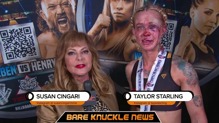 Taylor Starling vs Charisa Sigala Post-Fight Inter...