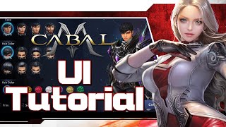 CABAL M UI Tutorial screenshot 4