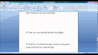 How to get Rsbot 2011