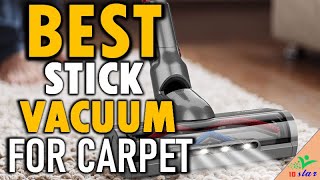 ✅ Top 5 Best Stick Vacuum For Carpet In 2024