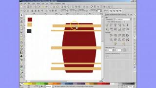 Inkscape - Wooden Barrel