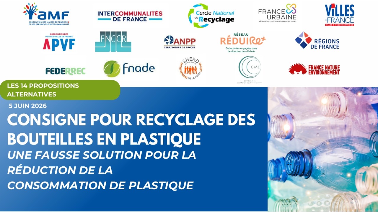 Conférence de presse "Non à la fausse consigne"