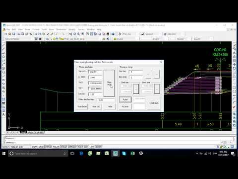 Video Phần mềm Phân lớp đất đắp + Pick trắc ngang( 2 trong... - youtube