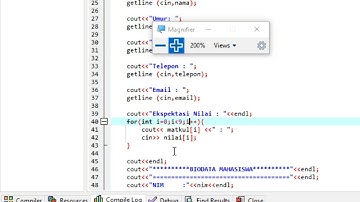 Membuat Program Biodata Mahasiswa | PRAKTIKUM DASAR PEMROGRAMAN