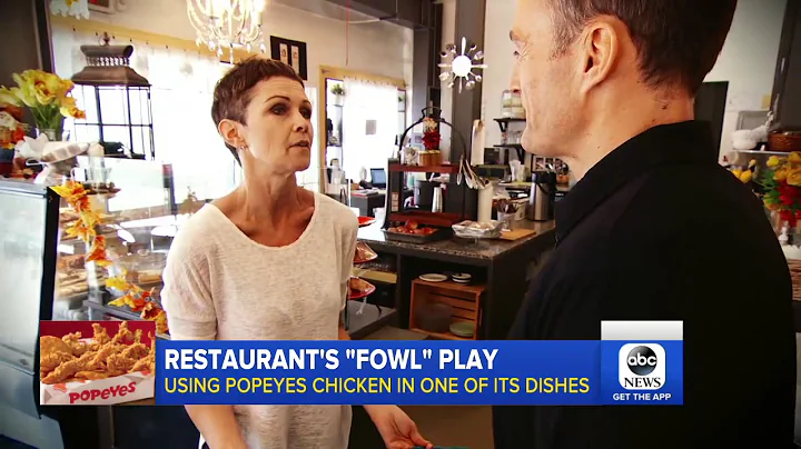Restaurateur defends serving Popeyes chicken to cu...