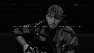 James Arthur - Say You Wont Let Go (acoustic stripped back) Royal Albert Hall 14.11.21