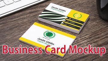 Business Card Mockup bangla tutorial
