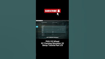 Part 1/3 PXN V9 Steering Wheel & PC Farming Simulator 22 Setup Tutorial. #shorts