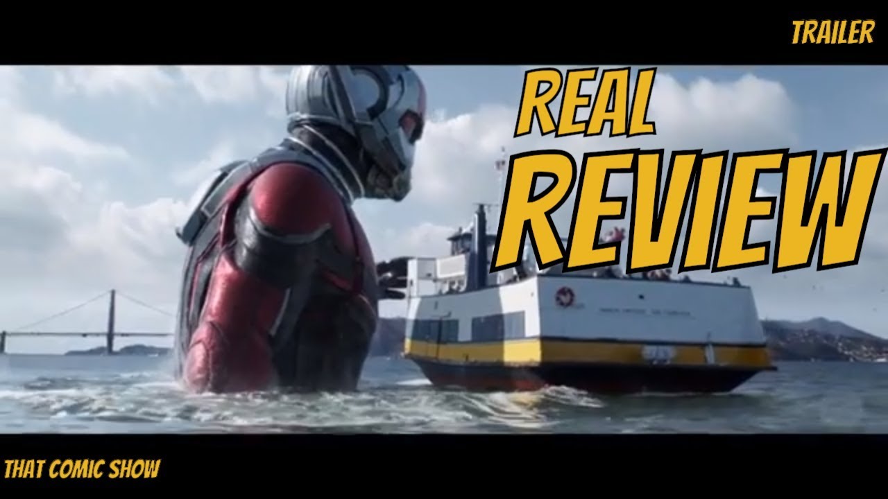 The REAL Antman and Wasp Trailer #2 Comic REVIEW