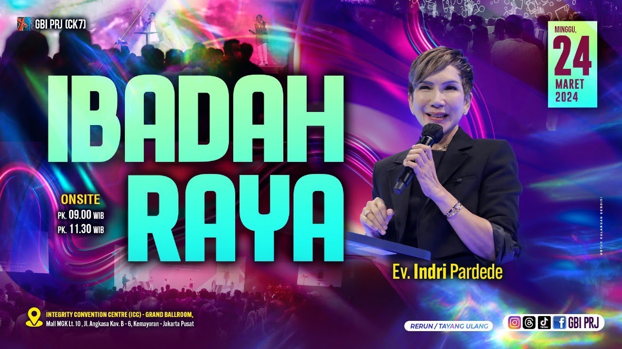 TIDAK ADA YANG MUSTAHIL BAGI TUHAN - Ev. Indri Pardede - Onsite II 24 Maret '24