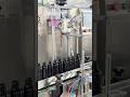 Single-head essential oil filling, capping and labeling line