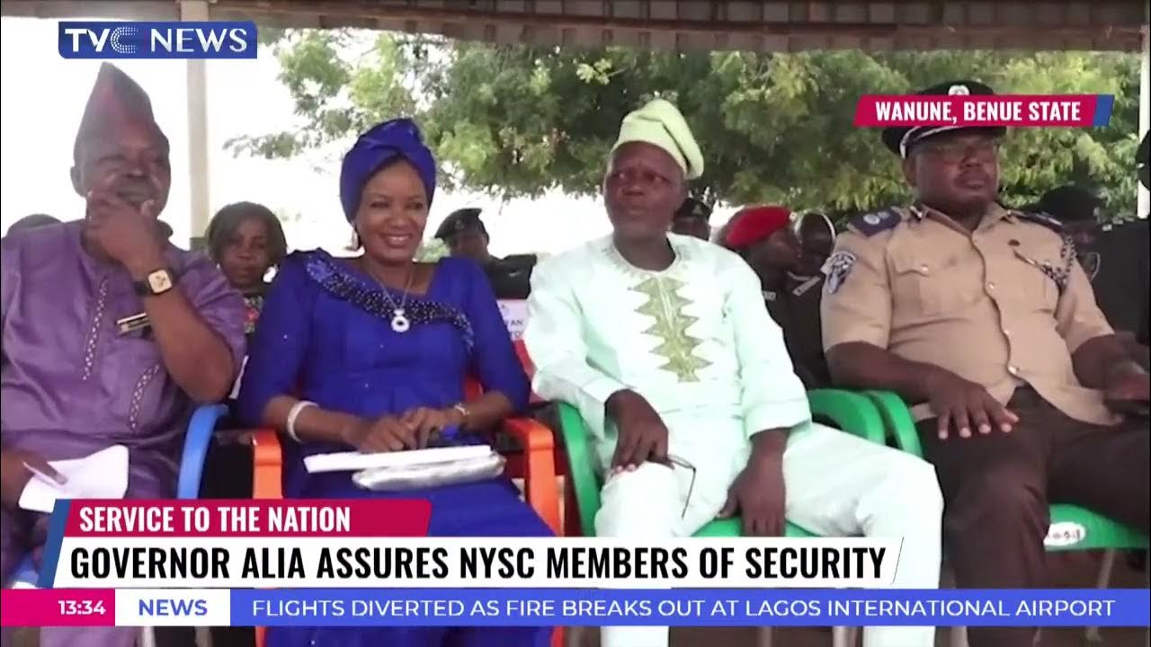 Governor Alia Assures NYSC Members Of Security