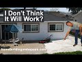 Watch This Video Before Building on Existing Patio or Concrete Slab - Exterior Water Leak Prevention