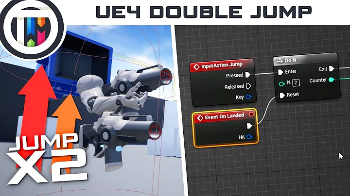 Unreal Engine 4 Tutorial - How to Double Jump in UE4