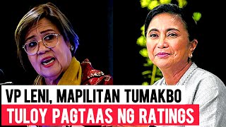 HALA! LENI ROBREDO POSIBLE TATAKBONG PANGULO KUNG PATULOY ANG PAGTAAS NG RATINGS AYON KAY DE LIMA!