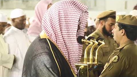 ان الله وملائكته يصلون على النبي   تلاوة خاشعة لفضيلةالشيخ  سعود الشريم اواخر سورة الاحزاب
