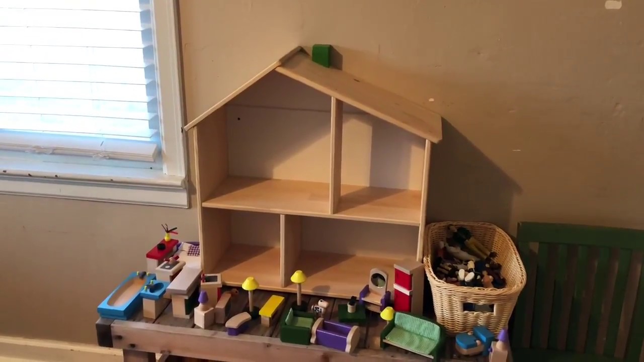 ikea wooden doll house